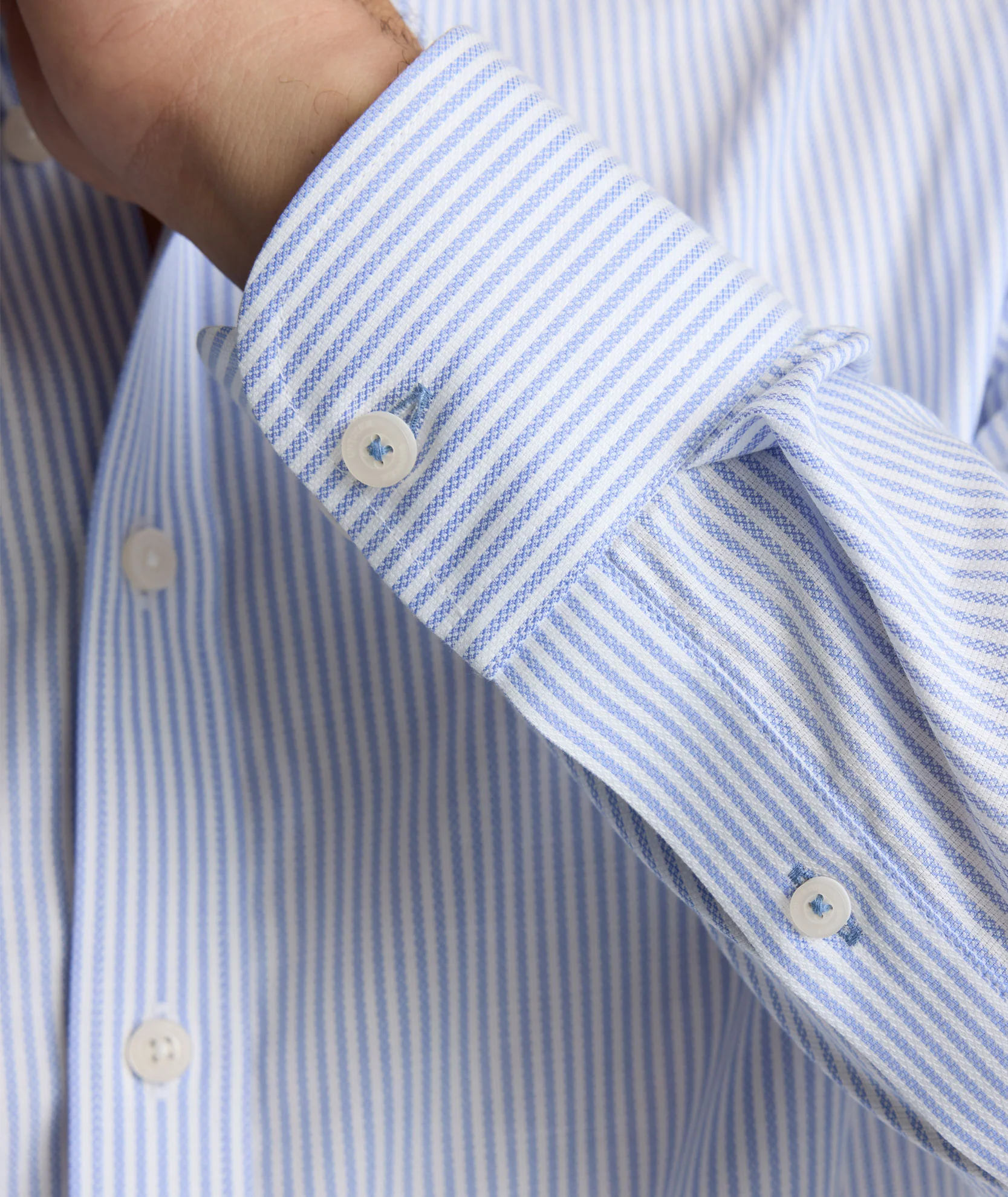 Wrinkle-Free Stretch Cotton Arden Shirt - Image 5