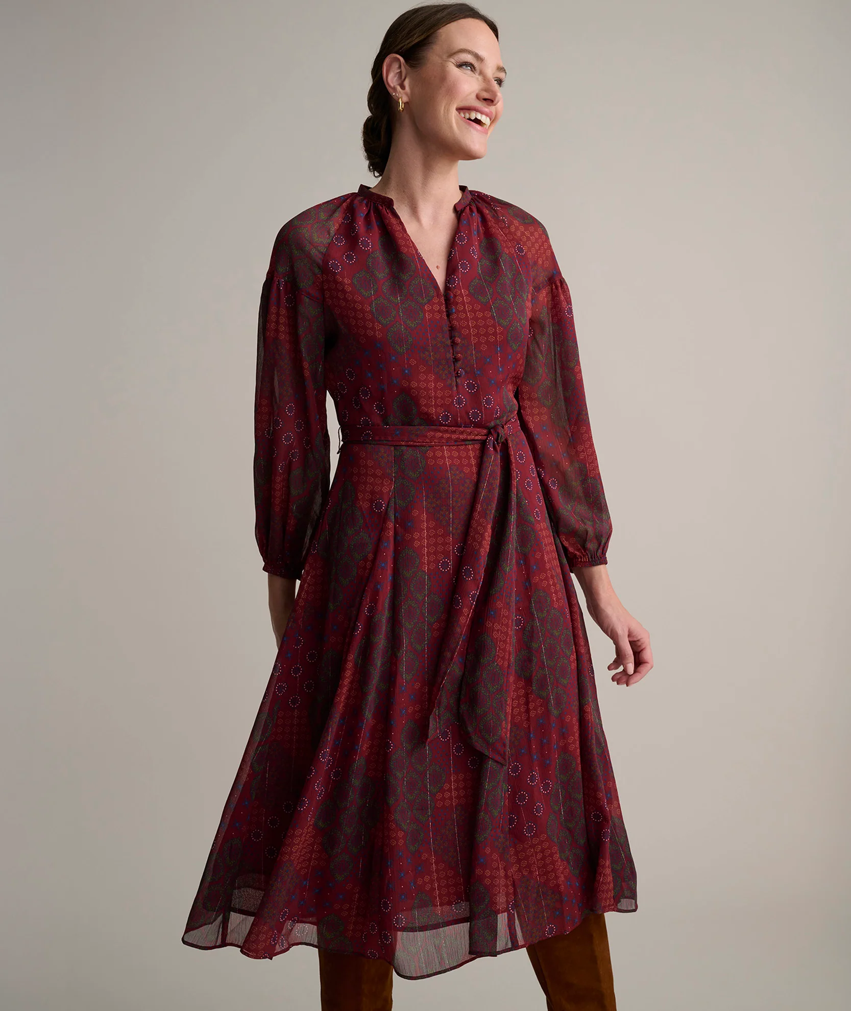 Georgette Carly Dress - Image 5