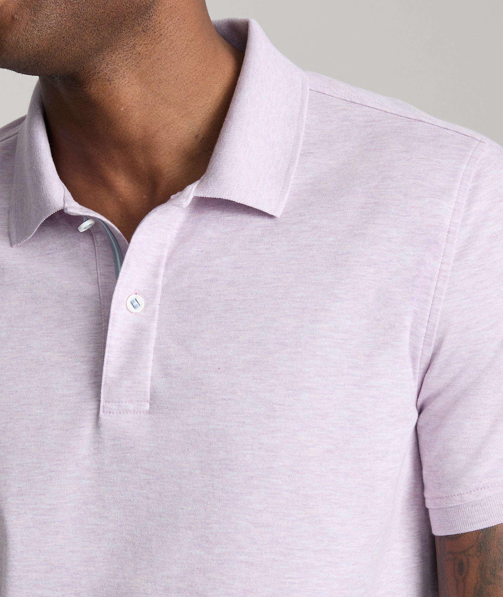 Wrinkle-Free Damaschino Polo - FINAL SALE - Image 4