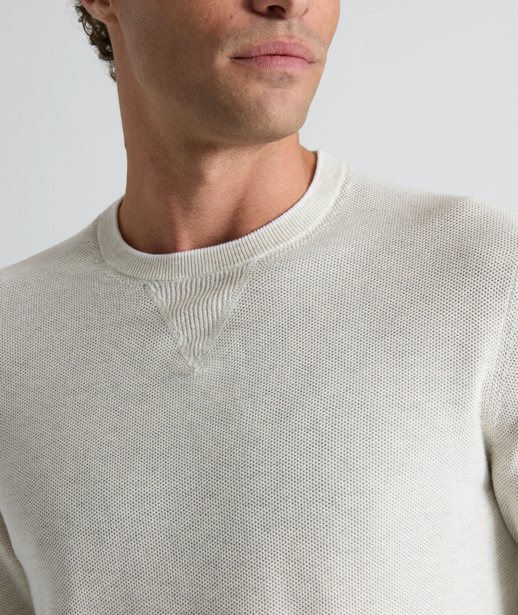 Cotton Crewneck Sweater - FINAL SALE - Image 3