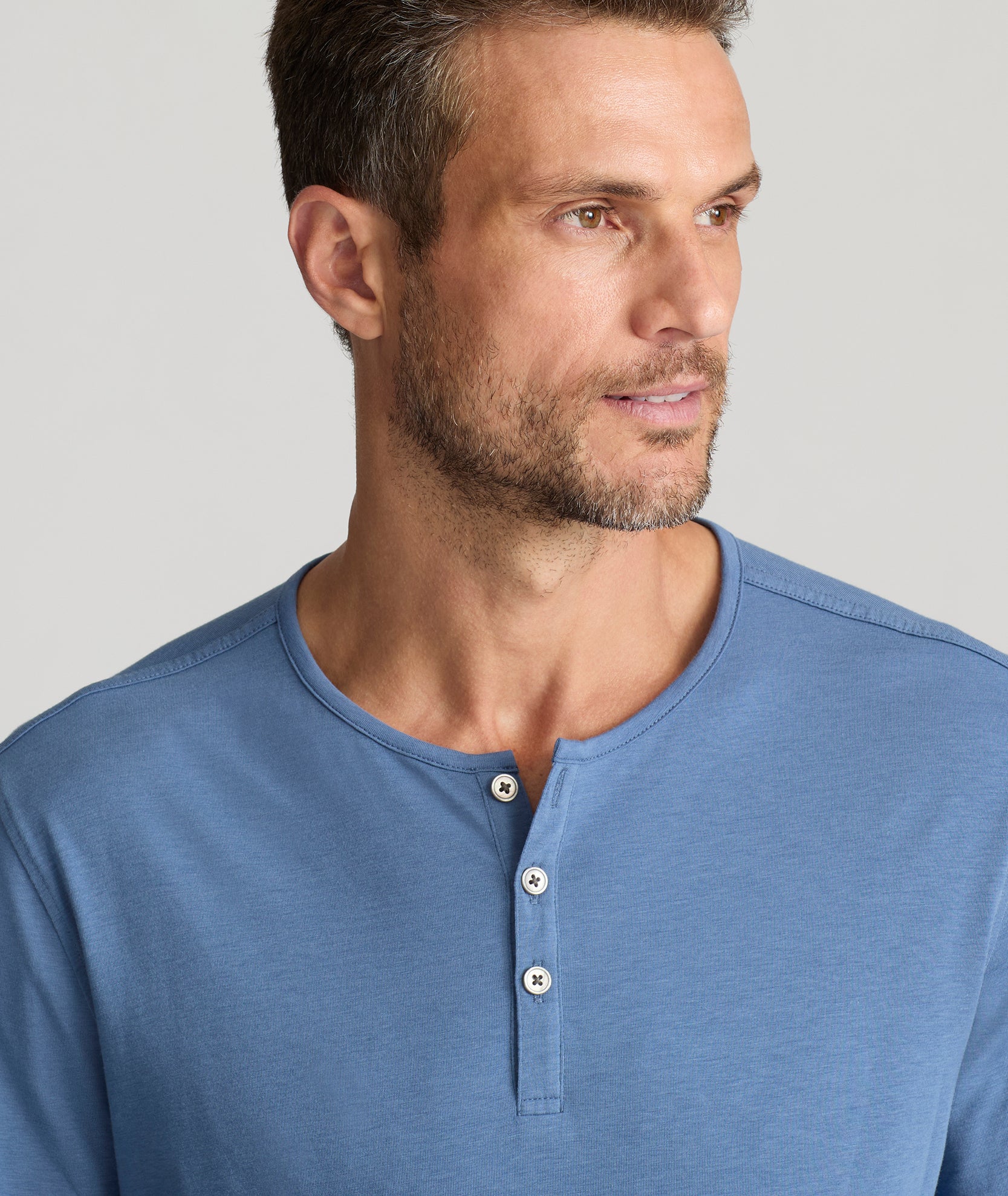 EcoSoft™ Henley - FINAL SALE - Image 3
