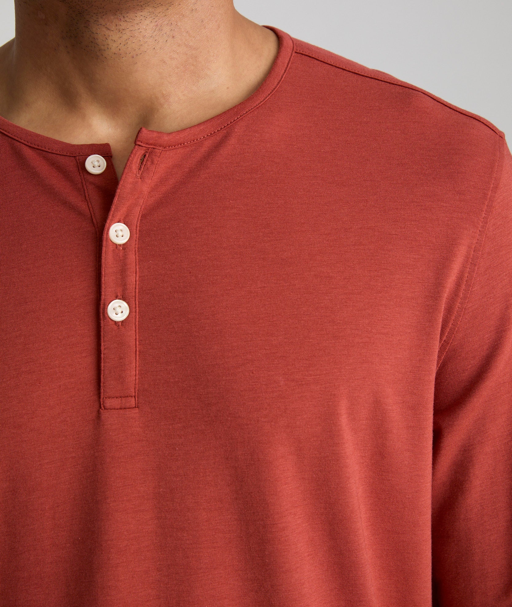 EcoSoft™ Henley - FINAL SALE - Image 3