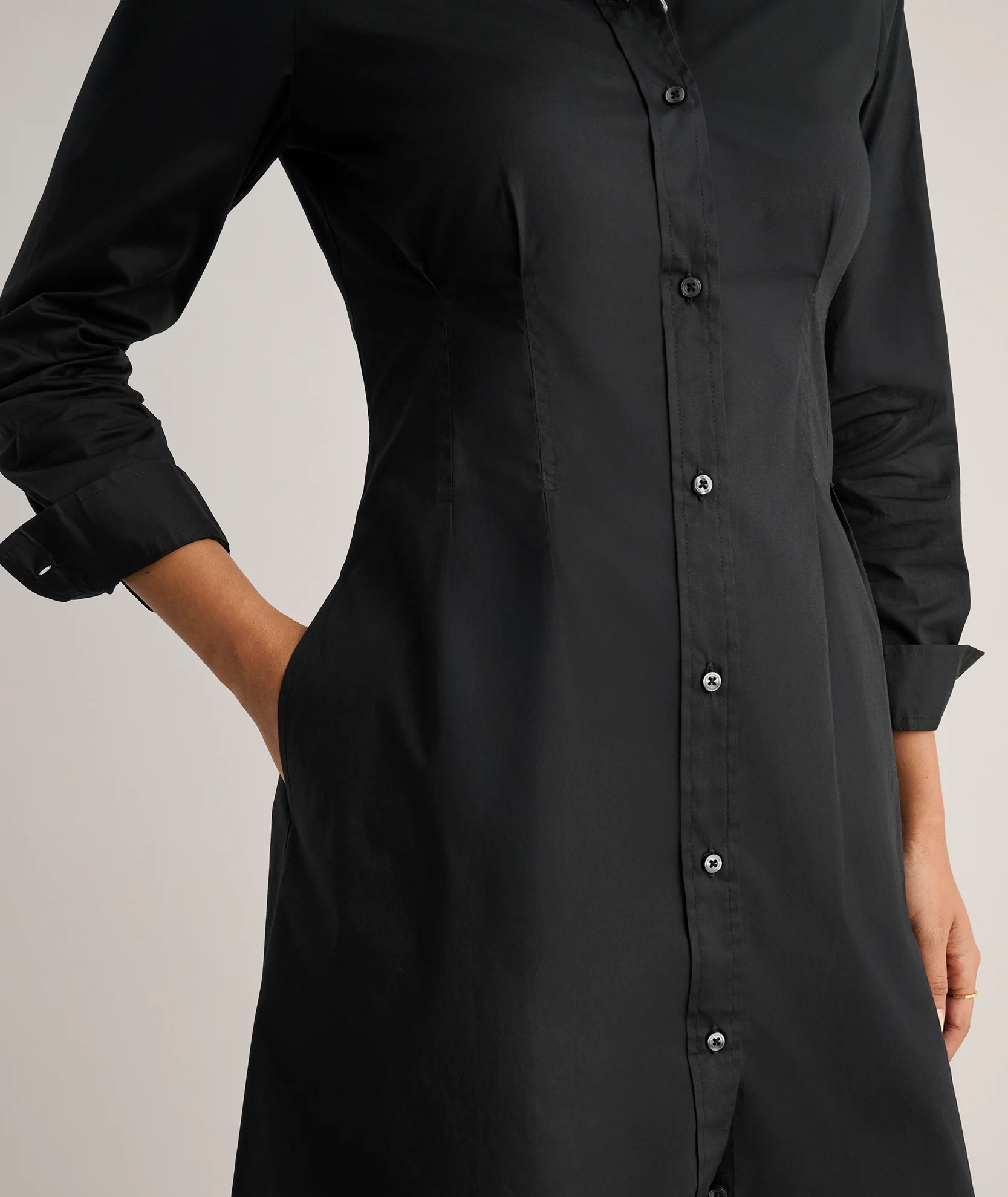 Stretch Cotton Milan Dress - Image 5