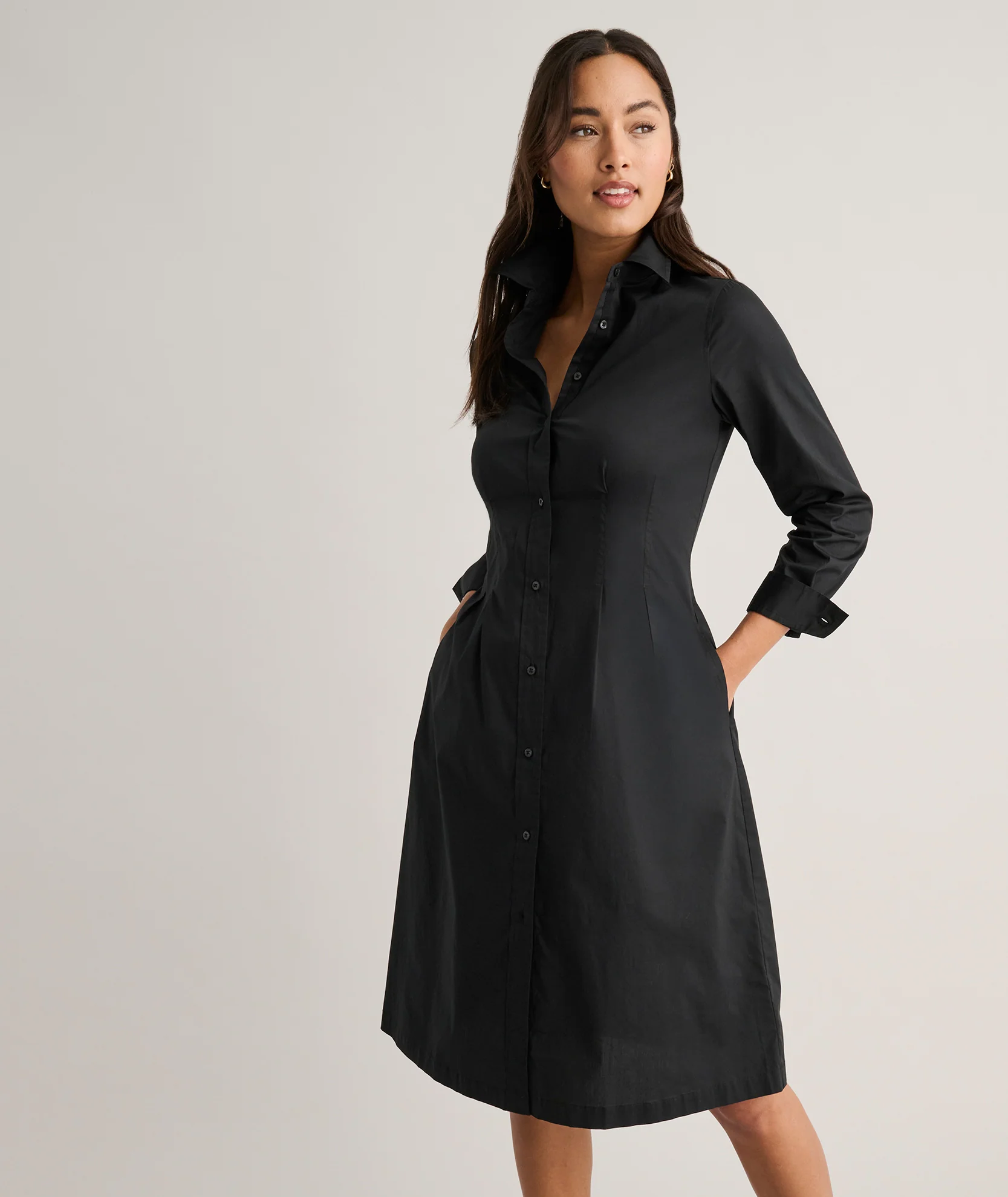 Stretch Cotton Milan Dress - Image 6