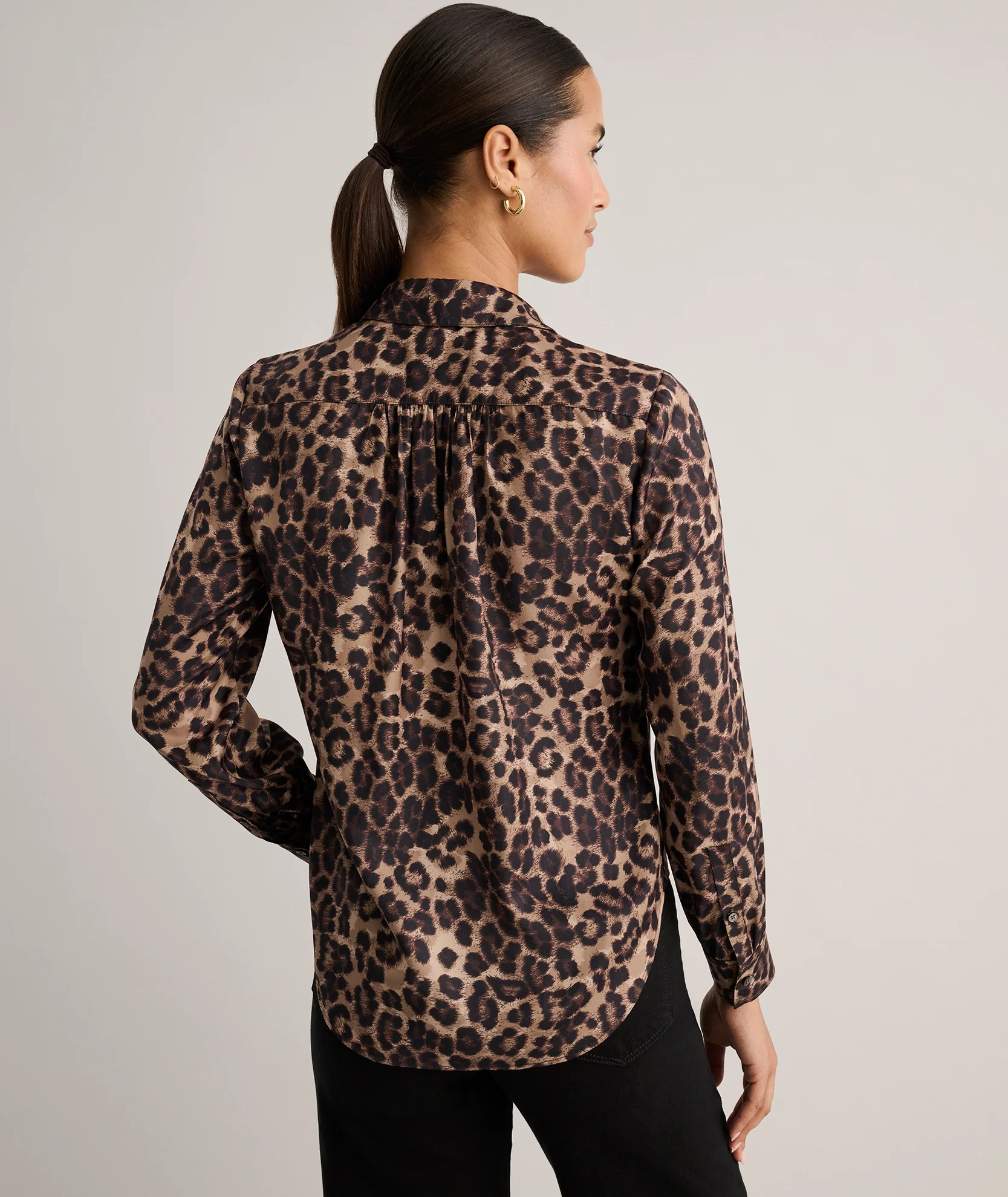 Leopard Print Odette Shirt - Image 4