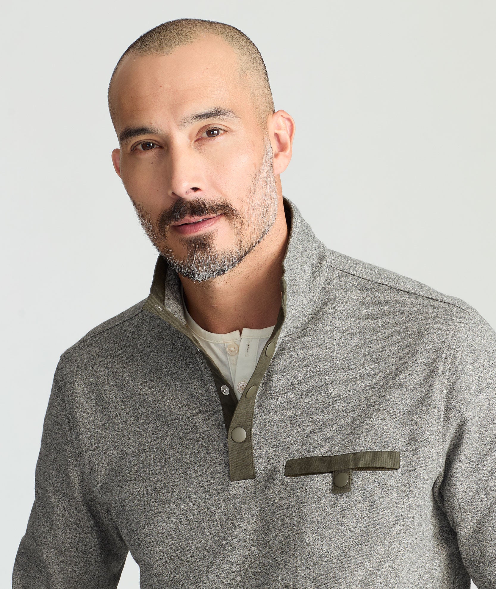 Snap Fleece Pullover - FINAL SALE - Image 3