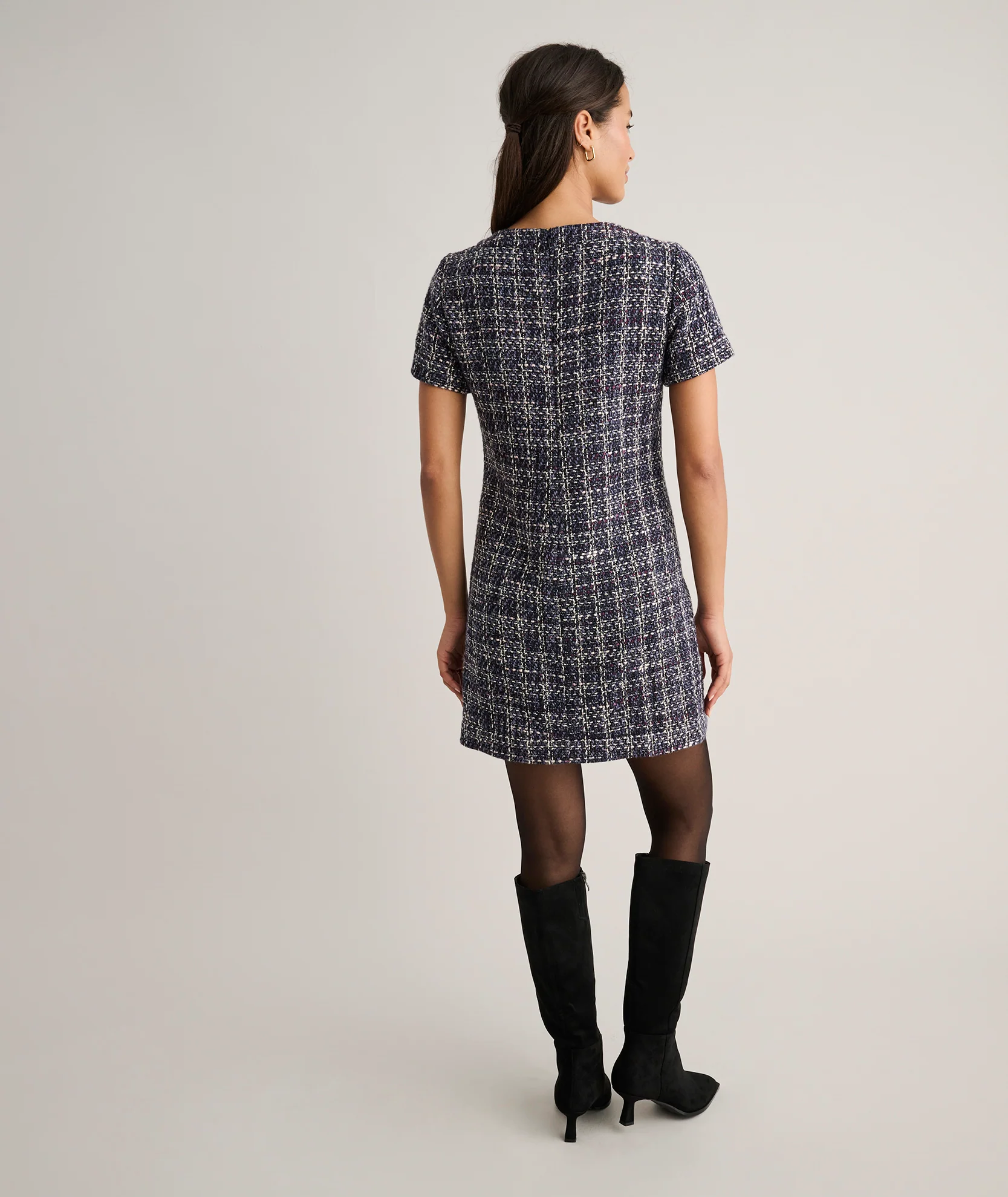 Tweed Ravenna Shift Dress - Image 5