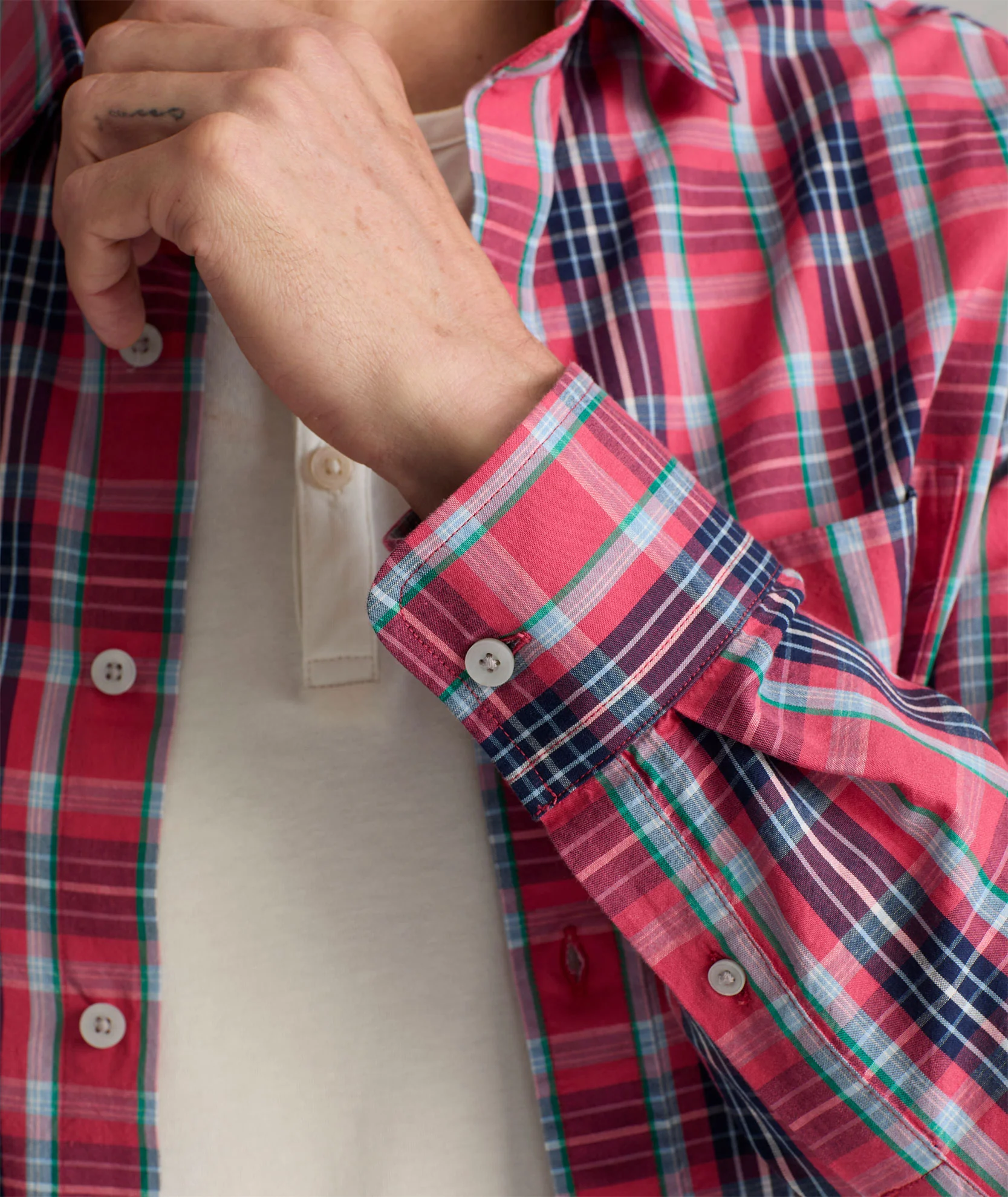 Heritage Plaid Santa Barbara Shirt - FINAL SALE - Image 3