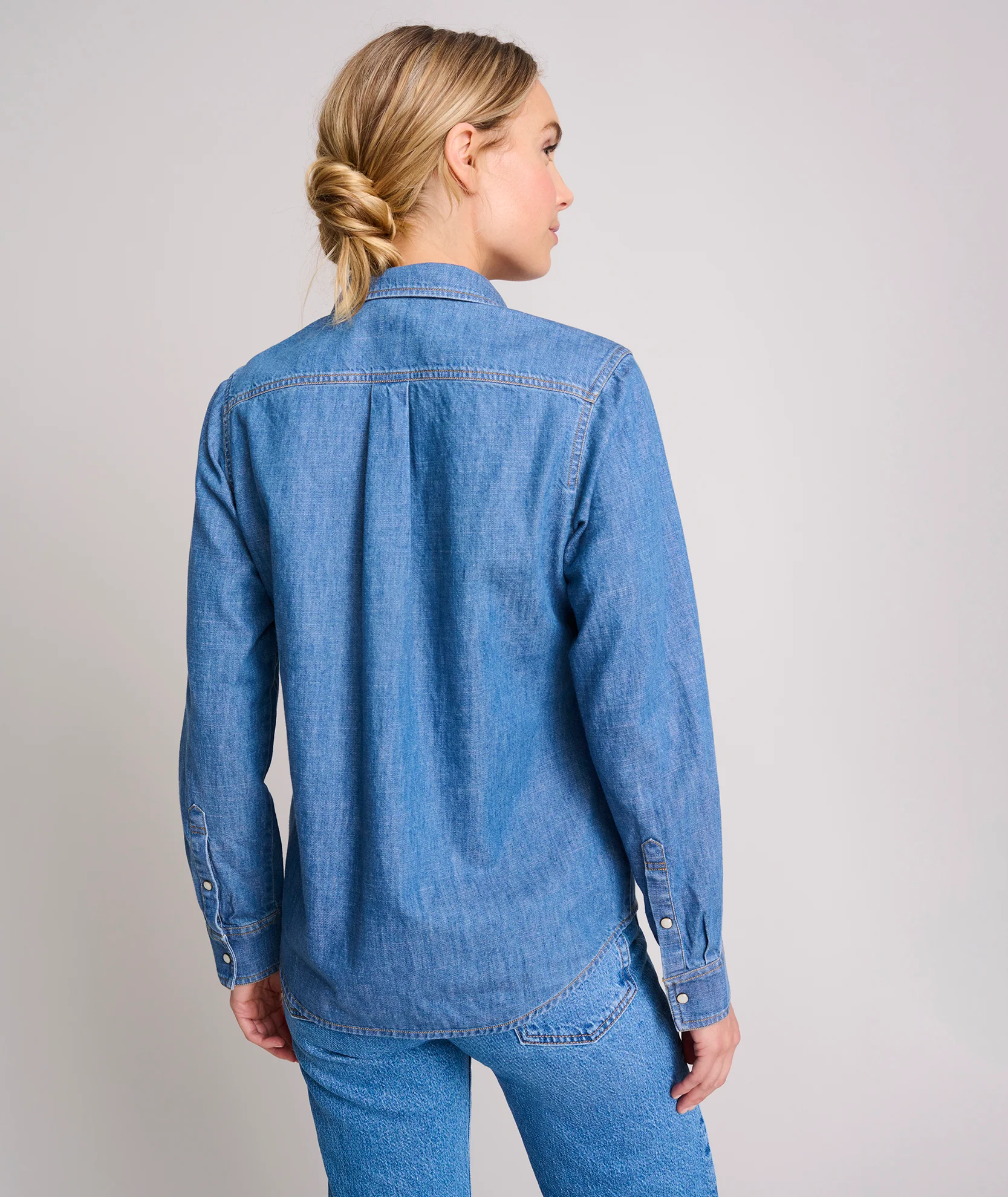 Denim Serena Shirt - FINAL SALE - Image 4