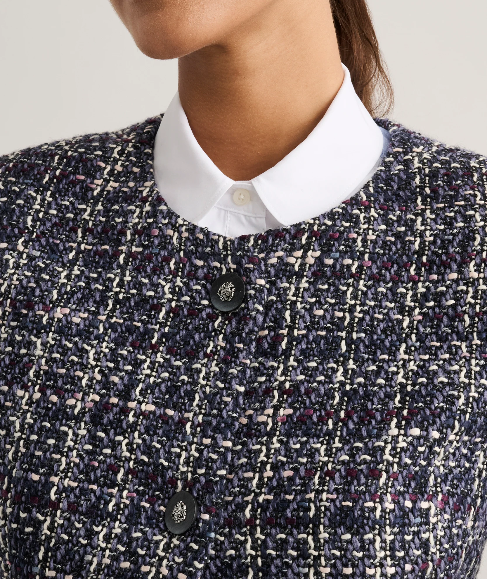 Tweed Cropped Shay Jacket - Image 5