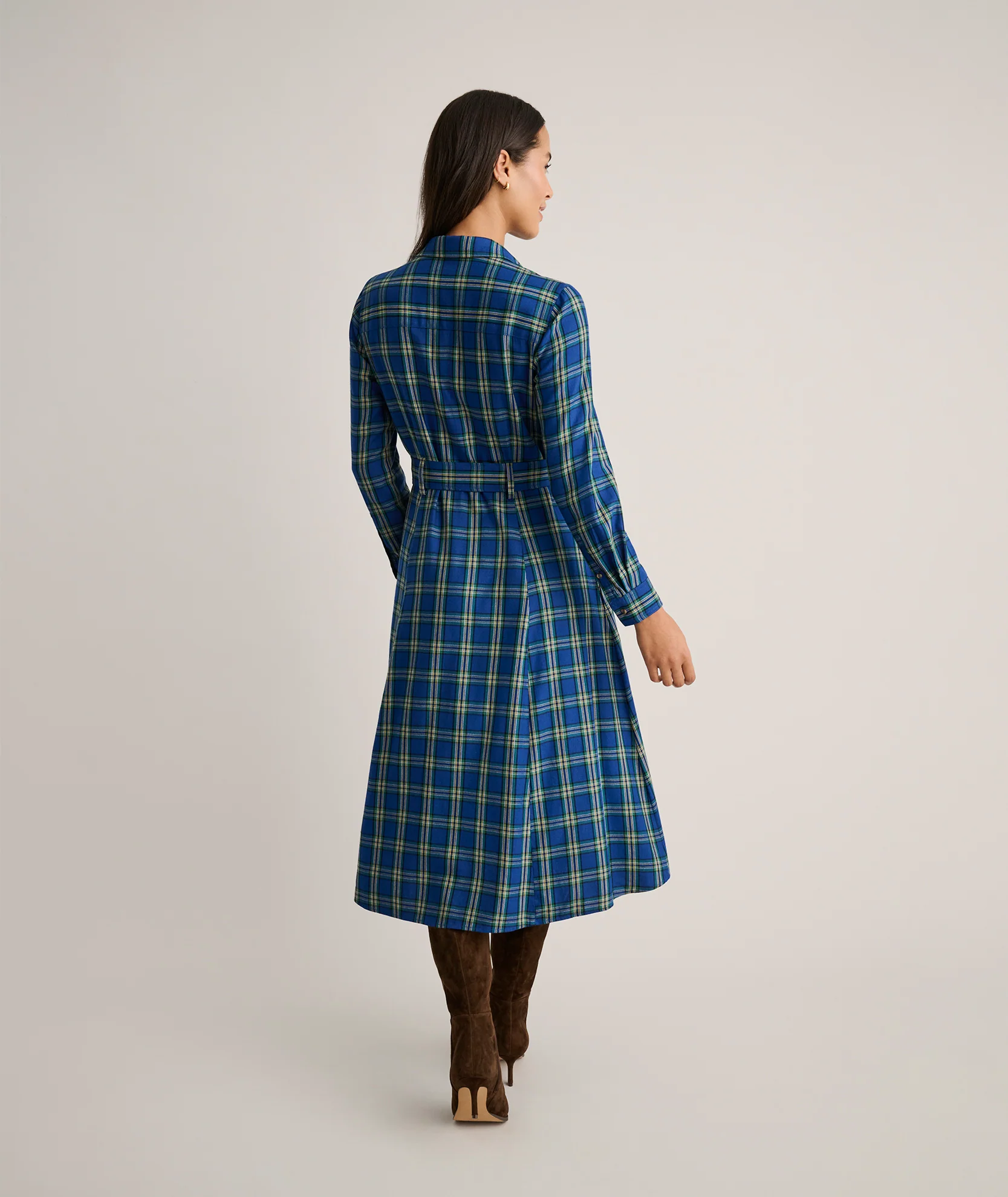 Cotton Blend Sienna Shirt Dress - FINAL SALE - Image 4