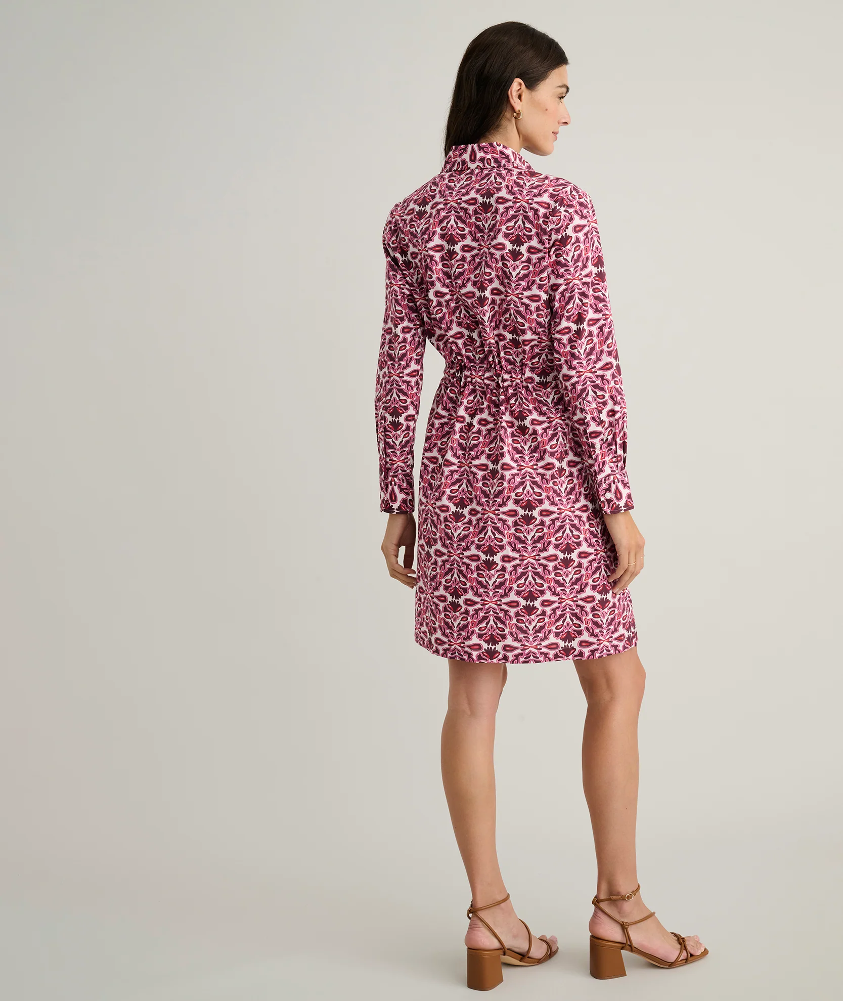 Stretch Poplin Taylor Shirtdress - Image 4
